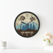 Los Angeles Skyline Grote Klok (Huis)