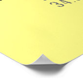 Los Angeles Skyline Latitude en Longitude Poster (Hoek)