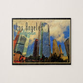 Los Angeles Skyline Legpuzzel (Horizontaal)