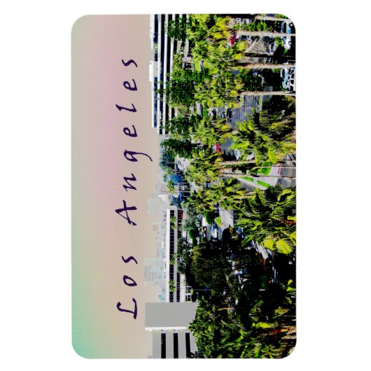 Los Angeles Skyline Magneet (Verticaal)