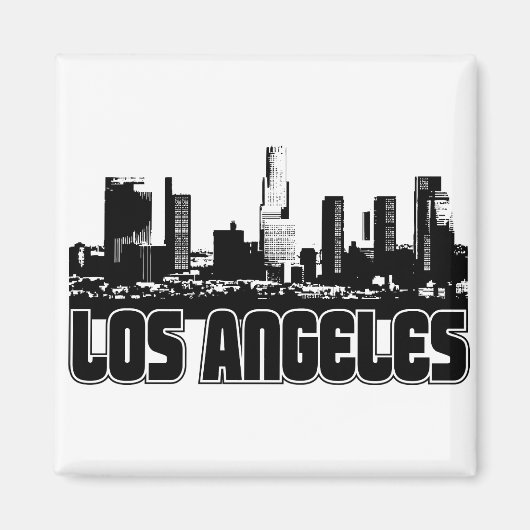 Los Angeles Skyline Magneet (Voorkant)