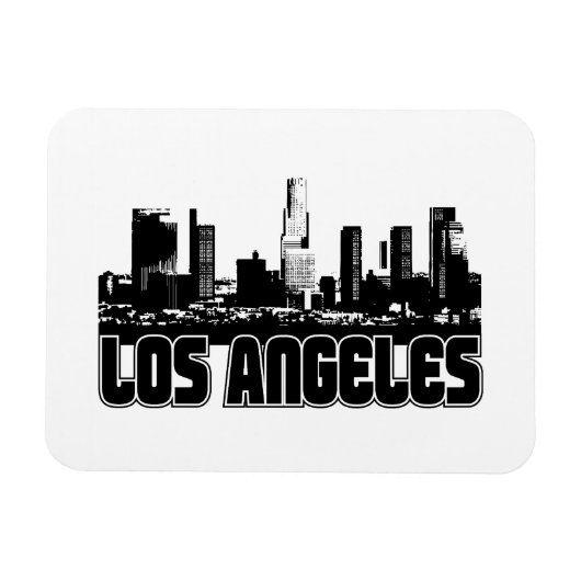 Los Angeles Skyline Magneet (Horizontaal)