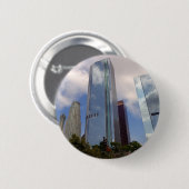 Los Angeles Skyline Ronde Button 5,7 Cm (Voorkant /achterkant)