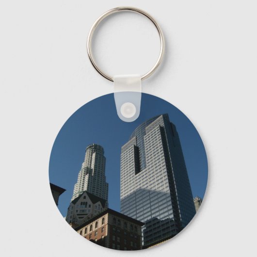 Los Angeles Skyline Sleutelhanger (Voorkant)