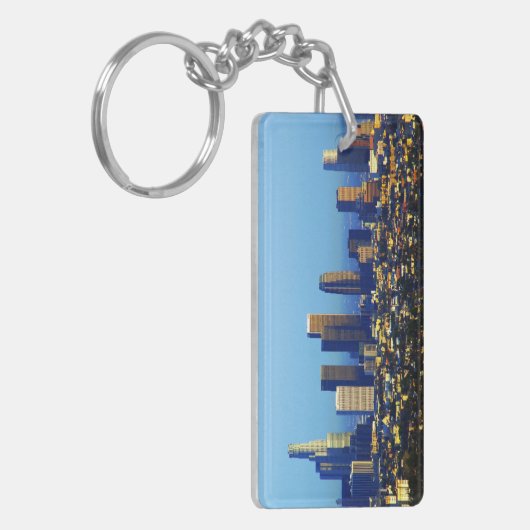 Los Angeles Skyline Sleutelhanger (Voorkant Links)
