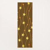 Los Angeles Skyline Sunset & Hollywood Typografie Yogamat (Achterkant)