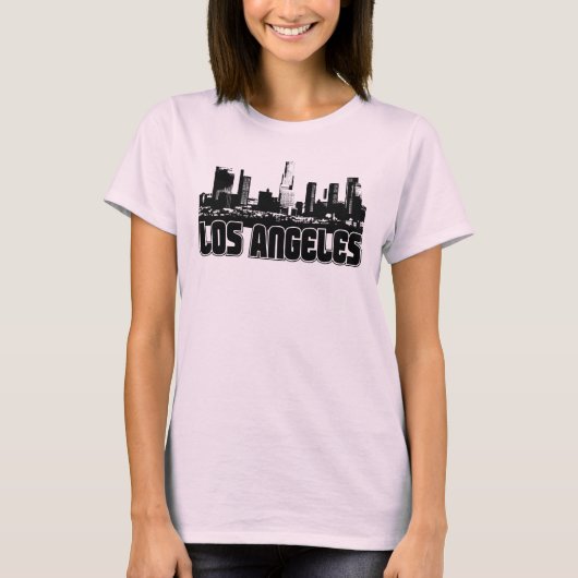 Los Angeles Skyline T-shirt (Voorkant)