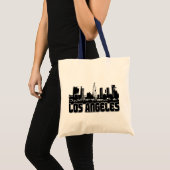 Los Angeles Skyline Tote Bag (Voorkant (product))