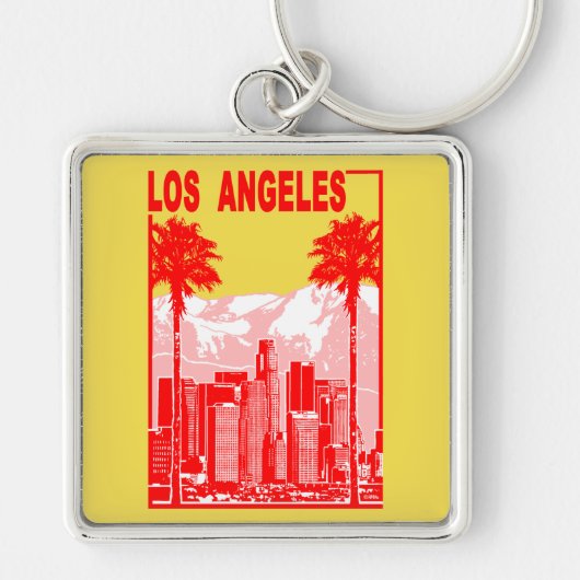 Los Angeles Sleutelhanger (Voorkant)