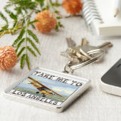 Los Angeles Sleutelhanger (Zijkant)