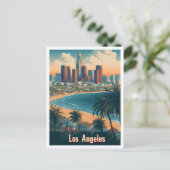 Los Angeles South Carolina Verenigde Staten Reisil Briefkaart (Staand voorkant)