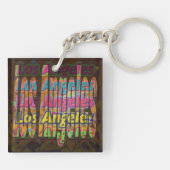 Los Angeles Sparkle Sleutelhanger (Achterkant)