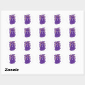 Los Angeles Sparks nummer 2 uniform Ronde Sticker (Vel)