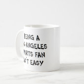 los angeles sports fan, being koffiemok (Voorkant links)