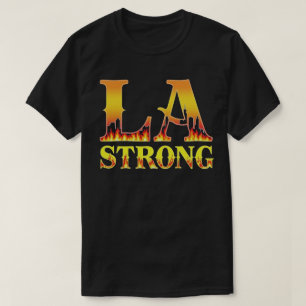 Los Angeles Sterk LA County Ondersteuning T-shirt
