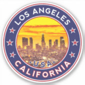 Los Angeles Sticker (Voorkant)