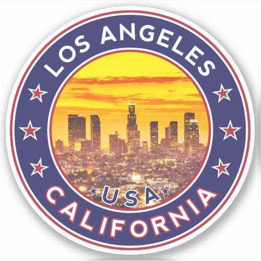 Los Angeles Sticker (Voorkant)