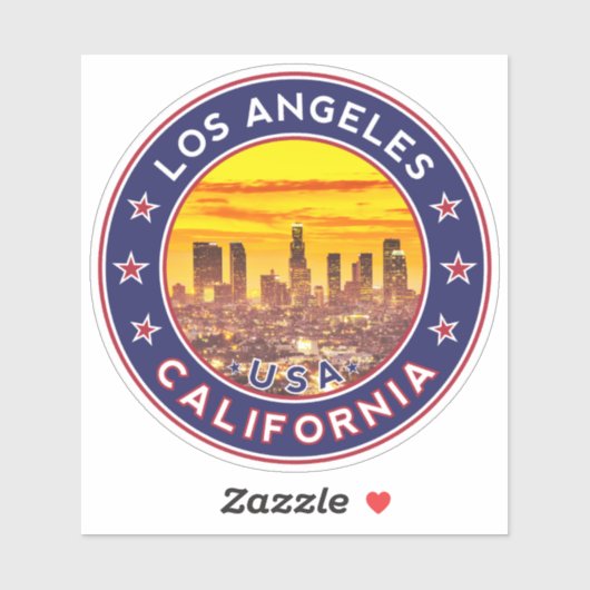 Los Angeles Sticker (Vel)