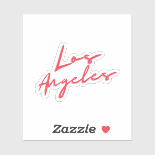 Los Angeles Sticker (Vel)