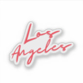 Los Angeles Sticker (Voorkant)