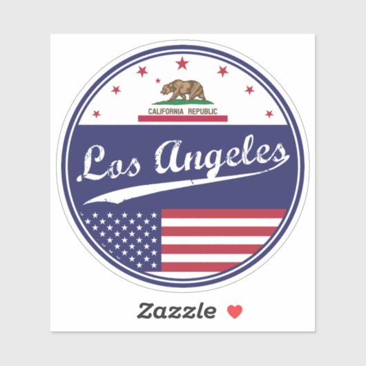 Los Angeles Sticker (Vel)