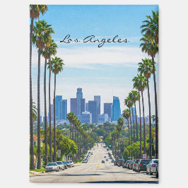 Los Angeles Street briefkaart Magneet