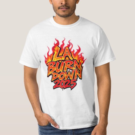 Los Angeles Strong: Rise From the Ashes T-Shirt (Voorkant)
