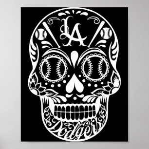 Los angeles suikerschedel dag van de doden cinco d poster