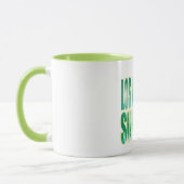 "Los Angeles Summer Letter Green" Cup Mok (Links)