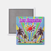 Los Angeles Summer Love Magnet (Voorkant / Achterkant)