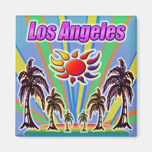 Los Angeles Summer Love Magnet (Voorkant)