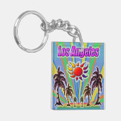Los Angeles Summer Love Sleutelhanger (Voorkant Links)
