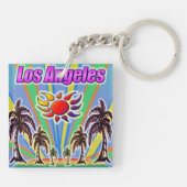 Los Angeles Summer Love Sleutelhanger (Achterkant)