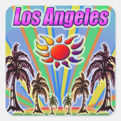 Los Angeles Summer Love Sticker (Voorkant)