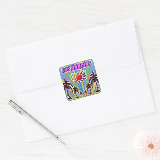 Los Angeles Summer Love Sticker (Envelop)