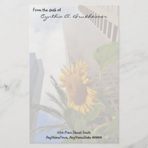 Los Angeles Sunflower Persoonlijke schrijfbenodigd Briefpapier