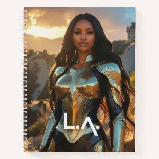 LOS ANGELES - SUPERHERO NOTITIEBOEK (Voorkant)