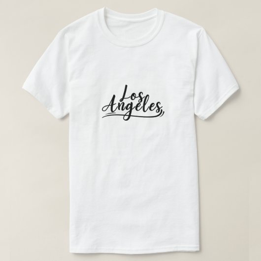 Los Angeles T-shirt (Design voorkant)
