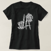 Los Angeles T-shirt met achternaam erop (Design voorkant)