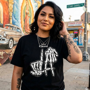 Los Angeles T-shirt met achternaam erop