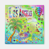 Los Angeles Tijdloze Melodie Magneet (Voorkant)