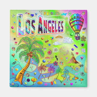 Los Angeles Tijdloze Melodie Magneet