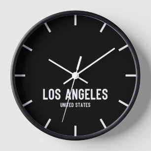 Los Angeles Time Zone Newsroom Muur Klok