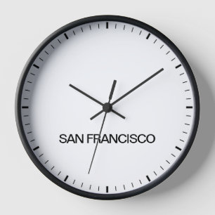 Los Angeles Time Zone Newsroom Style Clock