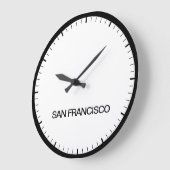 Los Angeles Time Zone Newsroom Style Clock Grote Klok (Hoek)