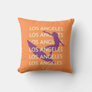 Los Angeles Travel Art, Californië, Reizen, Sinaas Kussen