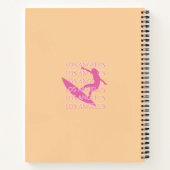 Los Angeles Travel Art, Californië, strandliefhebb Notitieboek (Achterkant)