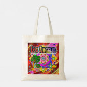 Los Angeles Tropical Friends Canvas tas (Achterkant)