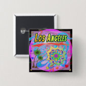 Los Angeles True Progress Button (Voorkant /achterkant)