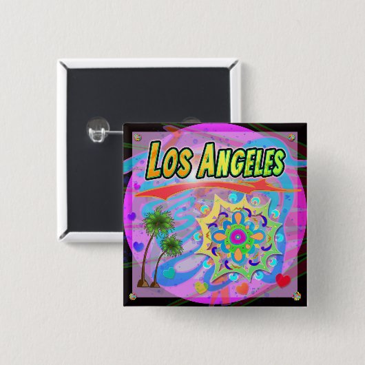 Los Angeles True Progress Button (Voorkant /achterkant)